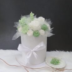 شمع مدل گل جاودان کد 1002a