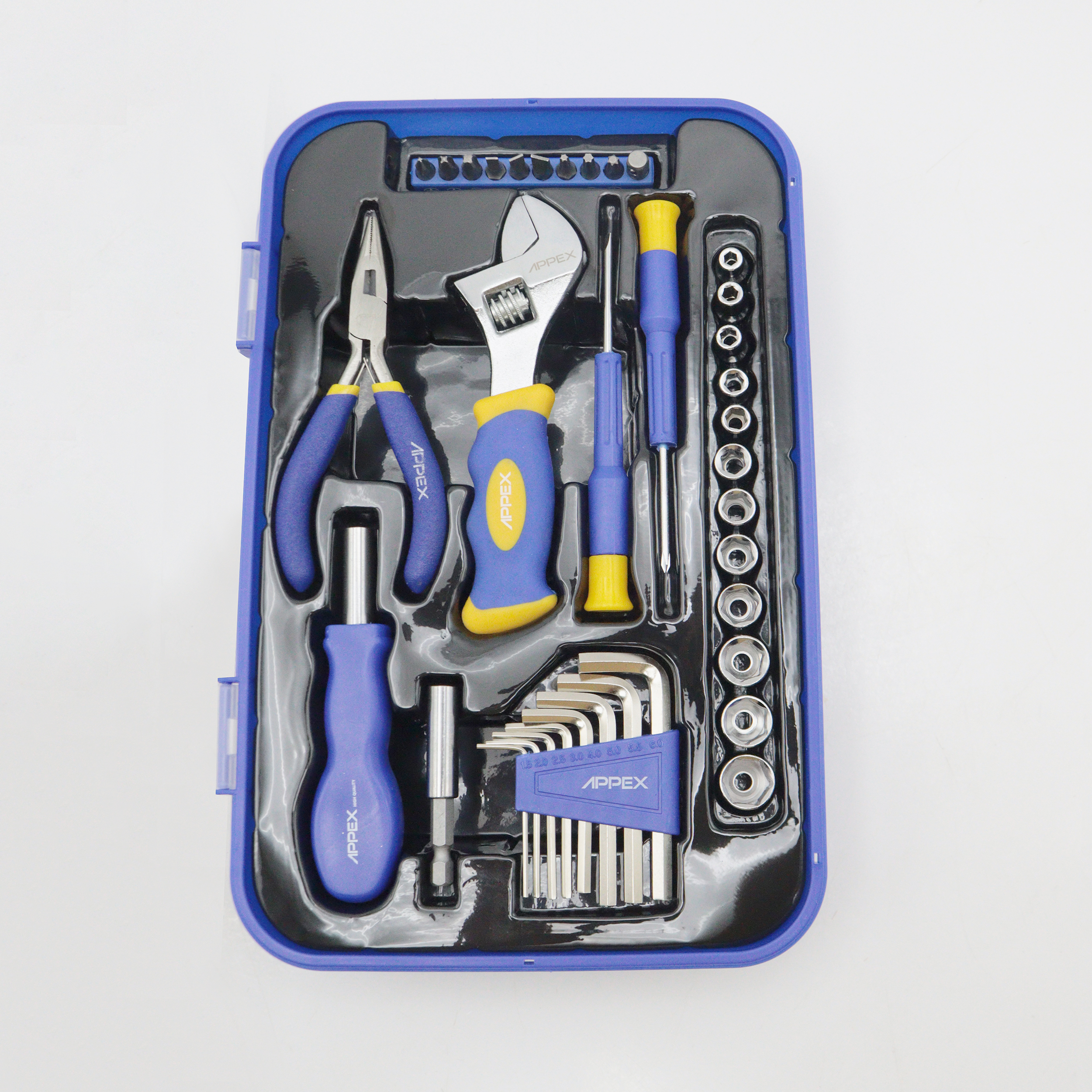مجموعه ابزار اپکس مدل YP-APX-2436 مجموعه 36 عددی