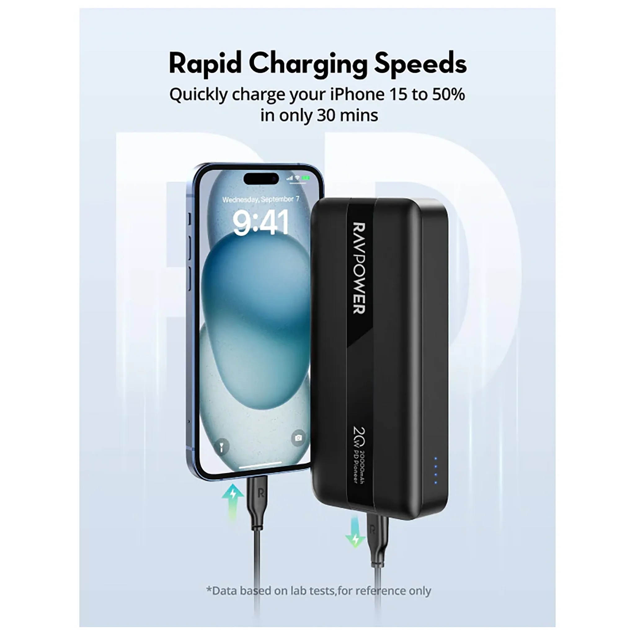 پاوربانک راوپاور مدل RP-PB1235 ظرفیت 20000 میلی آمپر ساعت