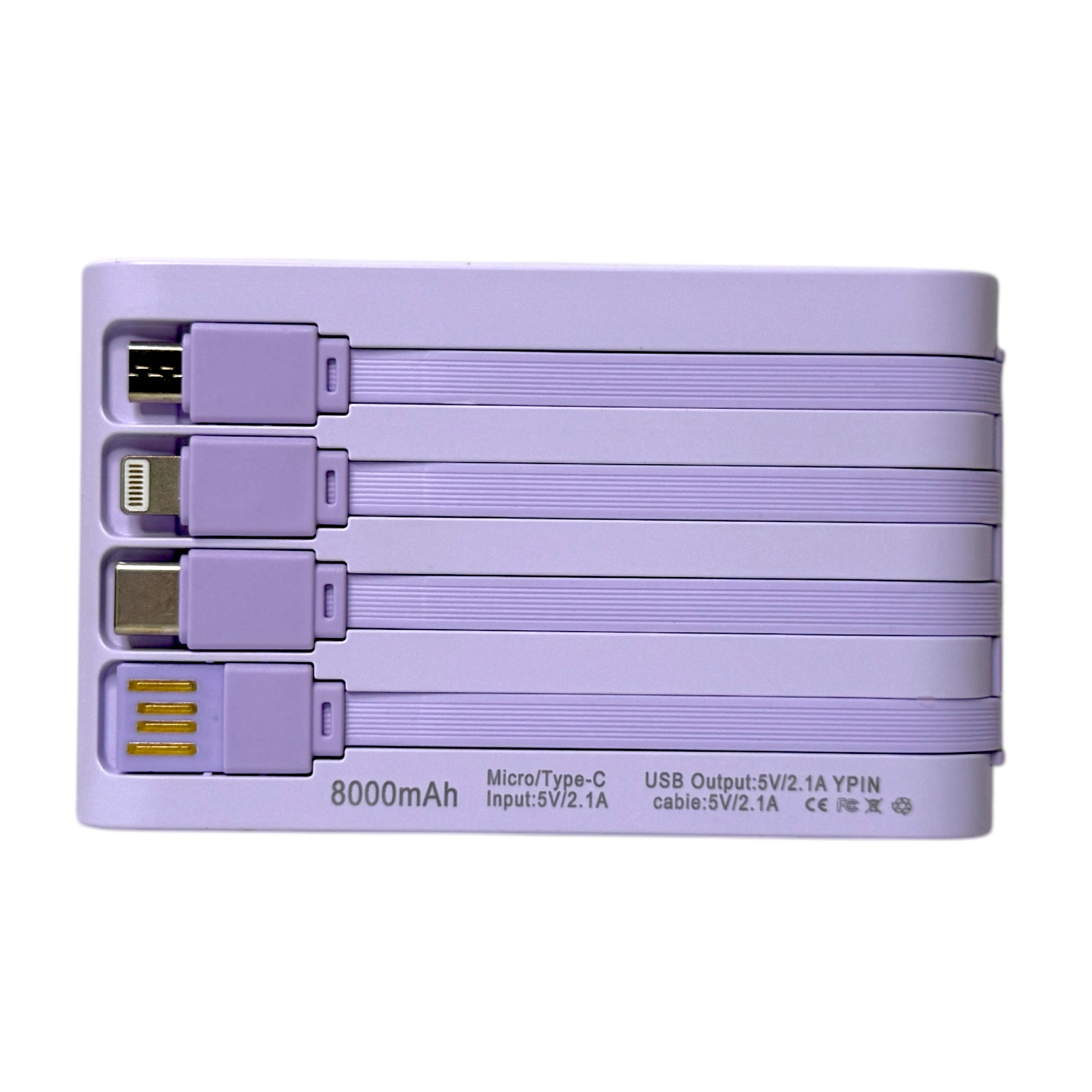 پاوربانک مدل فانتزی ظرفیت 8000 میلی آمپر ساعت