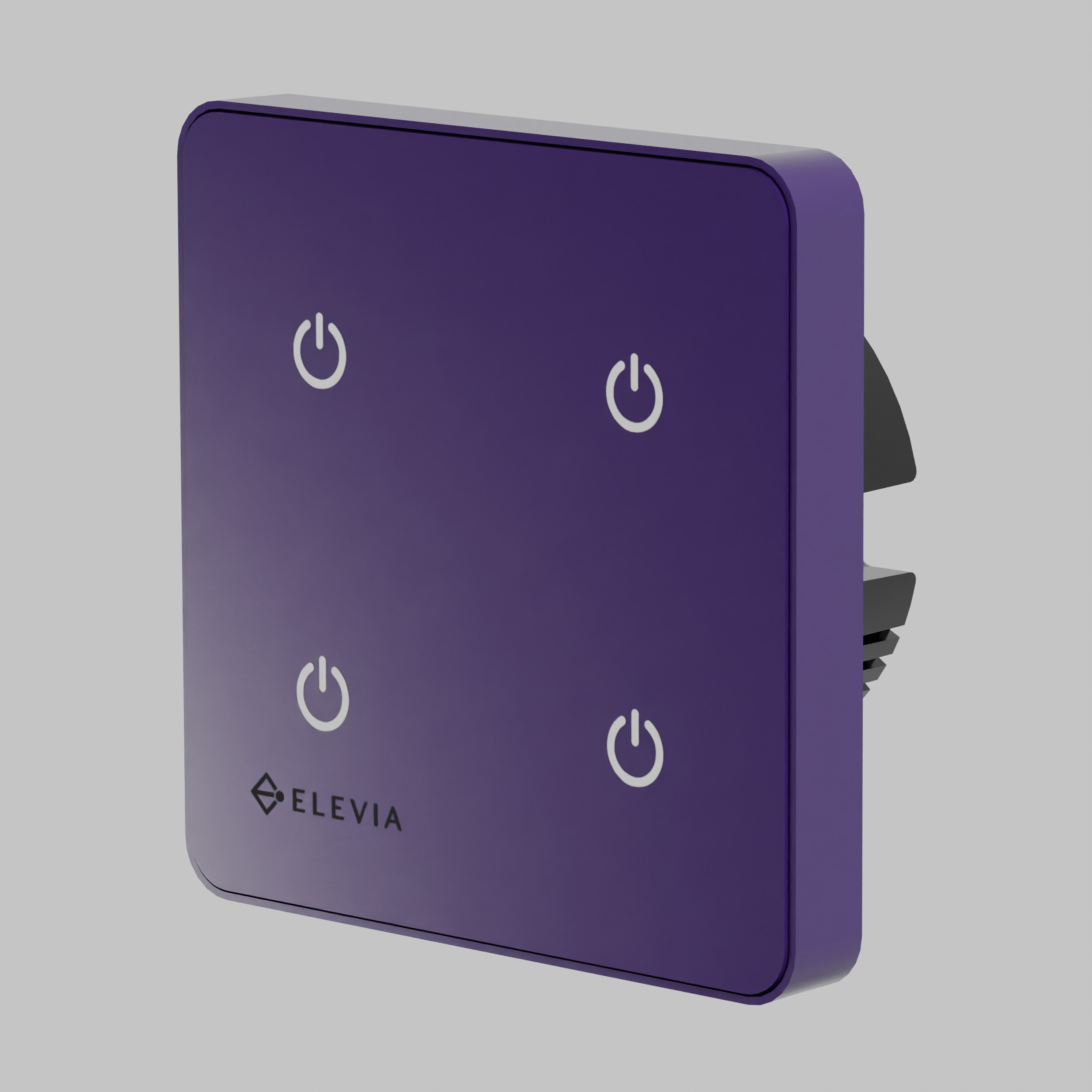 کلید هوشمند چهار پل الویا مدل SL-1014-P