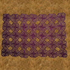 رومیزی قلاب بافی مدل مینا