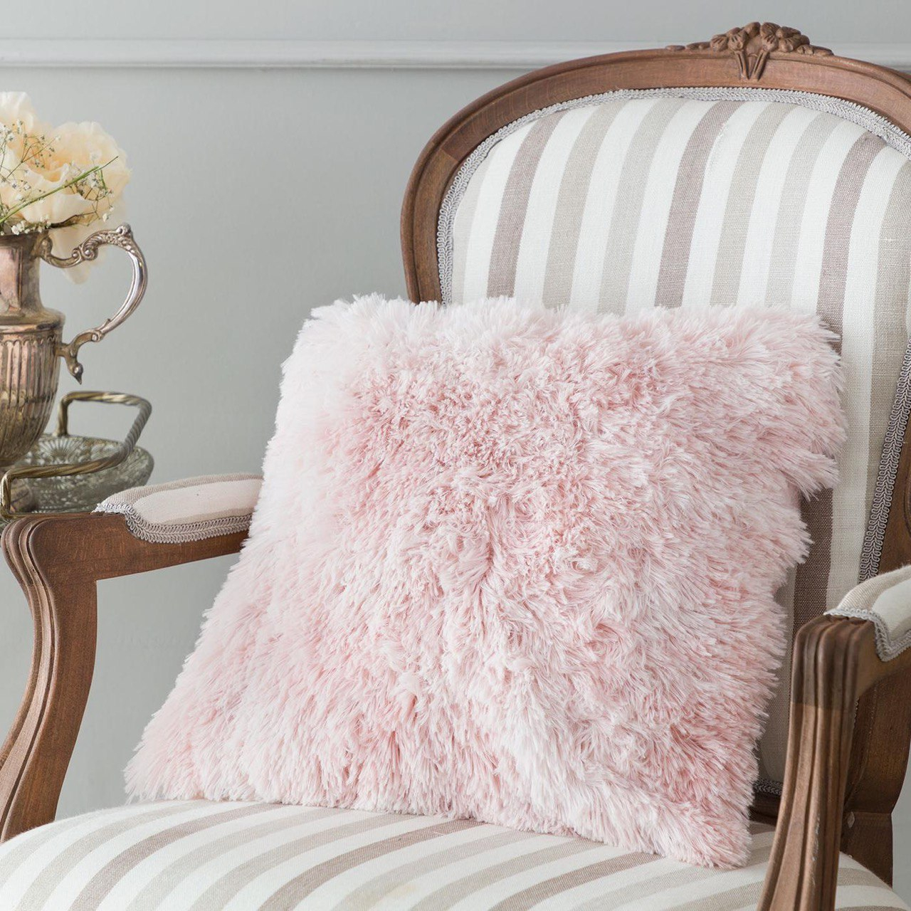 کاور کوسن مادام کوکو مدل Plush سایز 45x45 سانتی متر