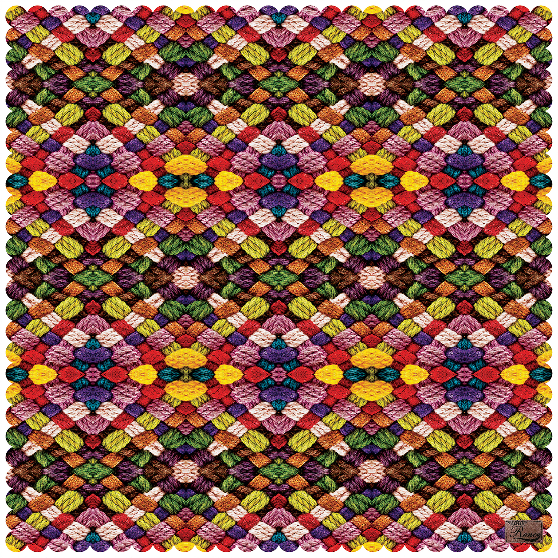 رومیزی رنس کد T7-42158