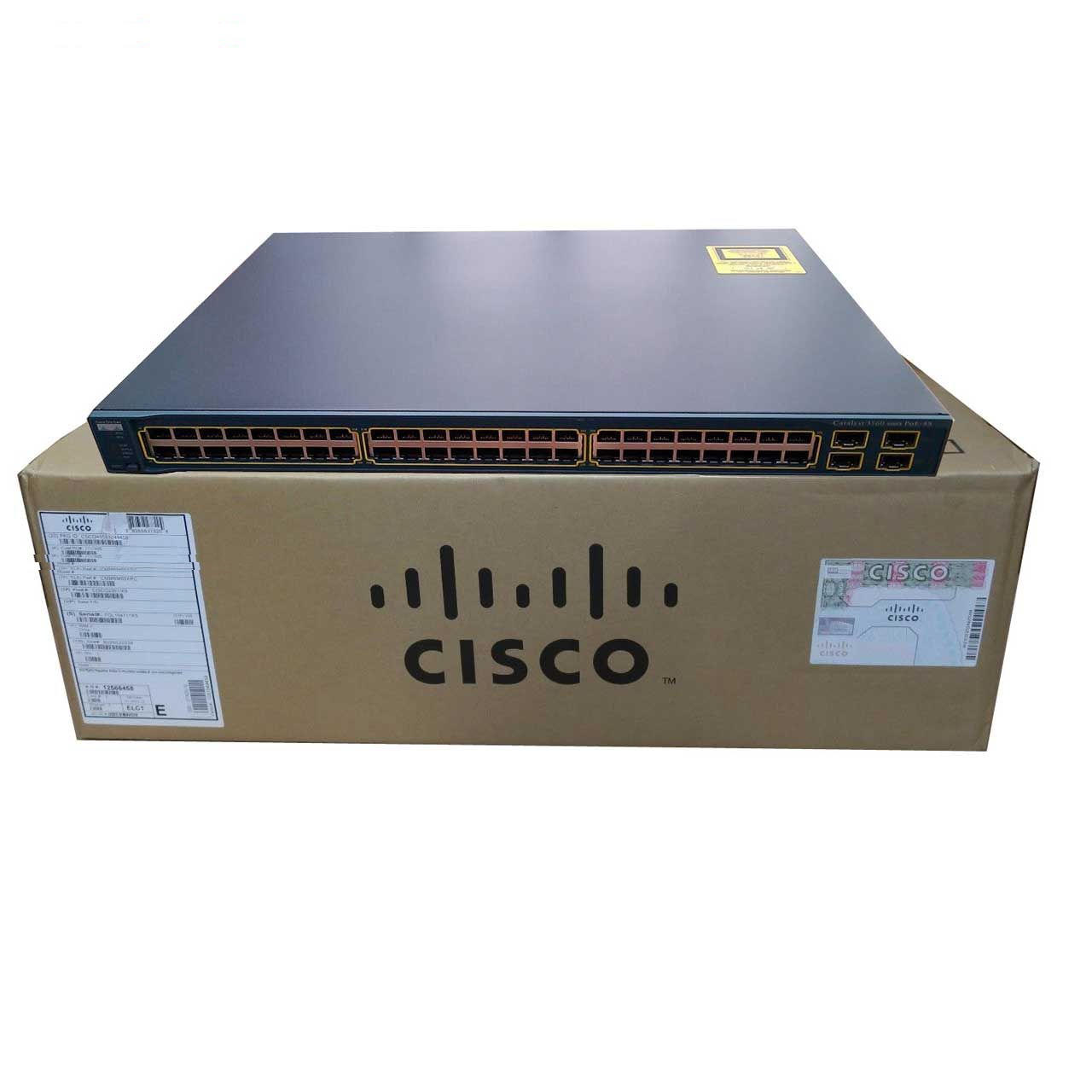 سوییچ 48 پورت سیسکو مدل WS-C3560-48PS-S