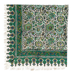 رومیزی قلمکار مدل گل اناری