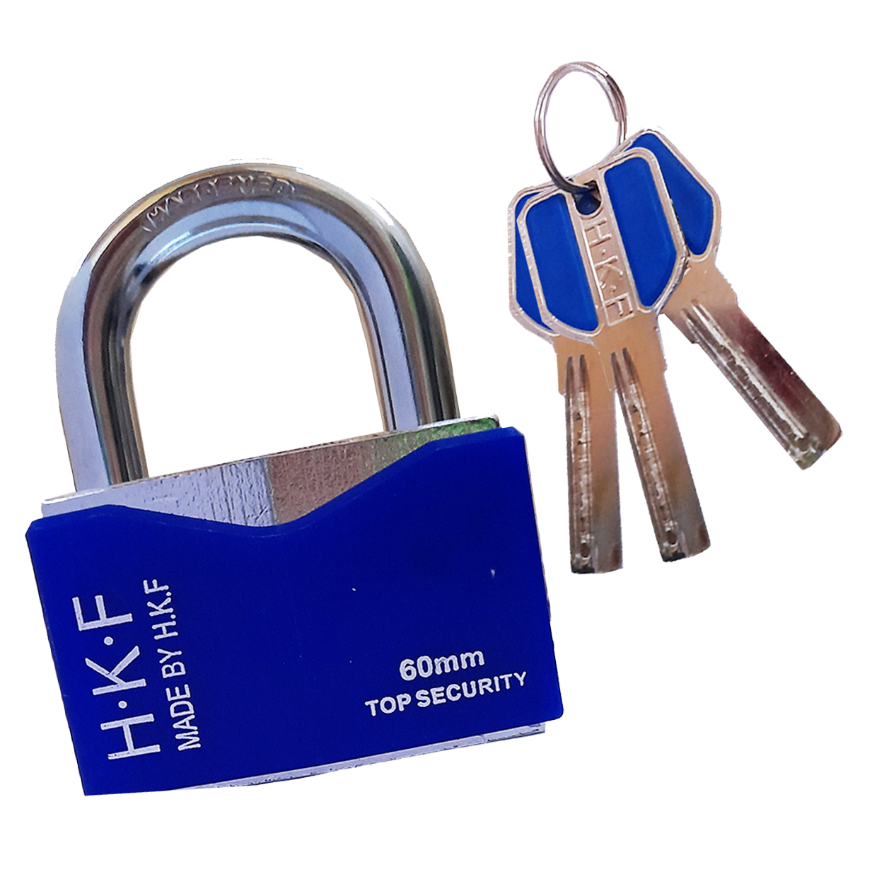 قفل آویز اچ کی اف مدل AT - 0600 سایز 60 میلی متر