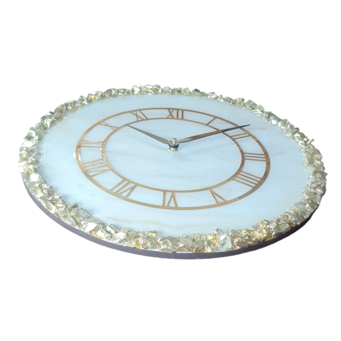 ساعت دیواری رزینی مدل کریستال