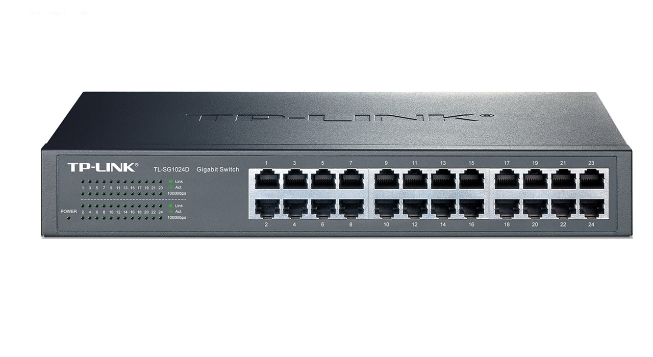 سوییچ 24 پورت تی پی لینک مدل TL-SG1024D V5