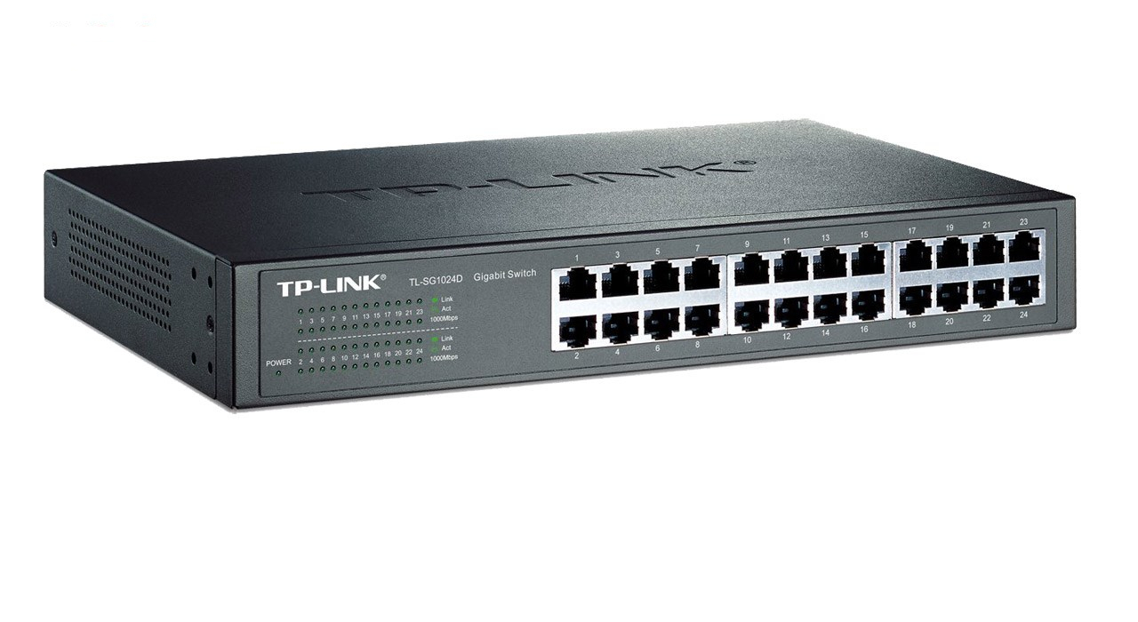 سوییچ 24 پورت تی پی لینک مدل TL-SG1024D V5