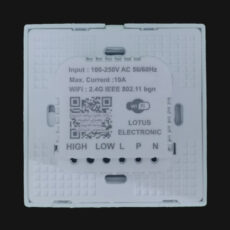 کلید لمسی هوشمند کولر آبی مدل لوتوس