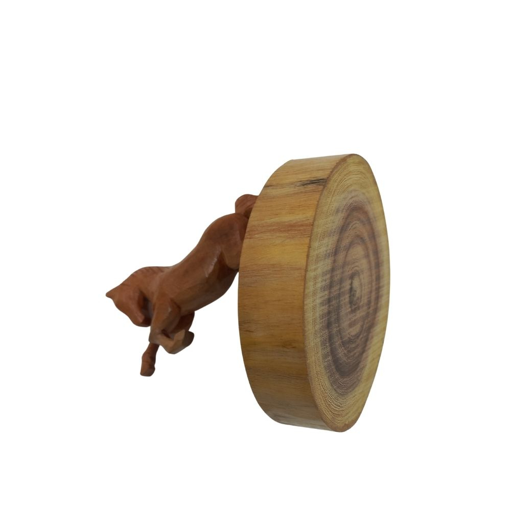 مجسمه چوبی مدل اسب