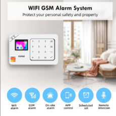 دزدگیر اماکن سیم کارتی کروی مدلW1821 به همراه حسگر حرکتی P819