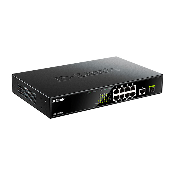 سوئیچ 10 پورت گیگابیت PoE دی-لینک مدل DGS-1010MP