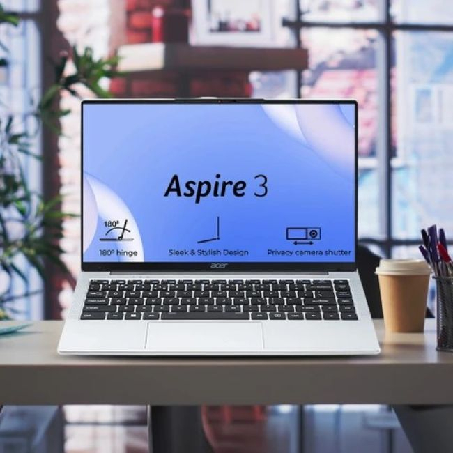 لپ تاپ 15.6 اینچی ایسر مدل Aspire 3 A325-45-N15JPJ-Celeron N4500-8GB DDR4 3200MHz-512GB SSD-IPS - کاستوم شده