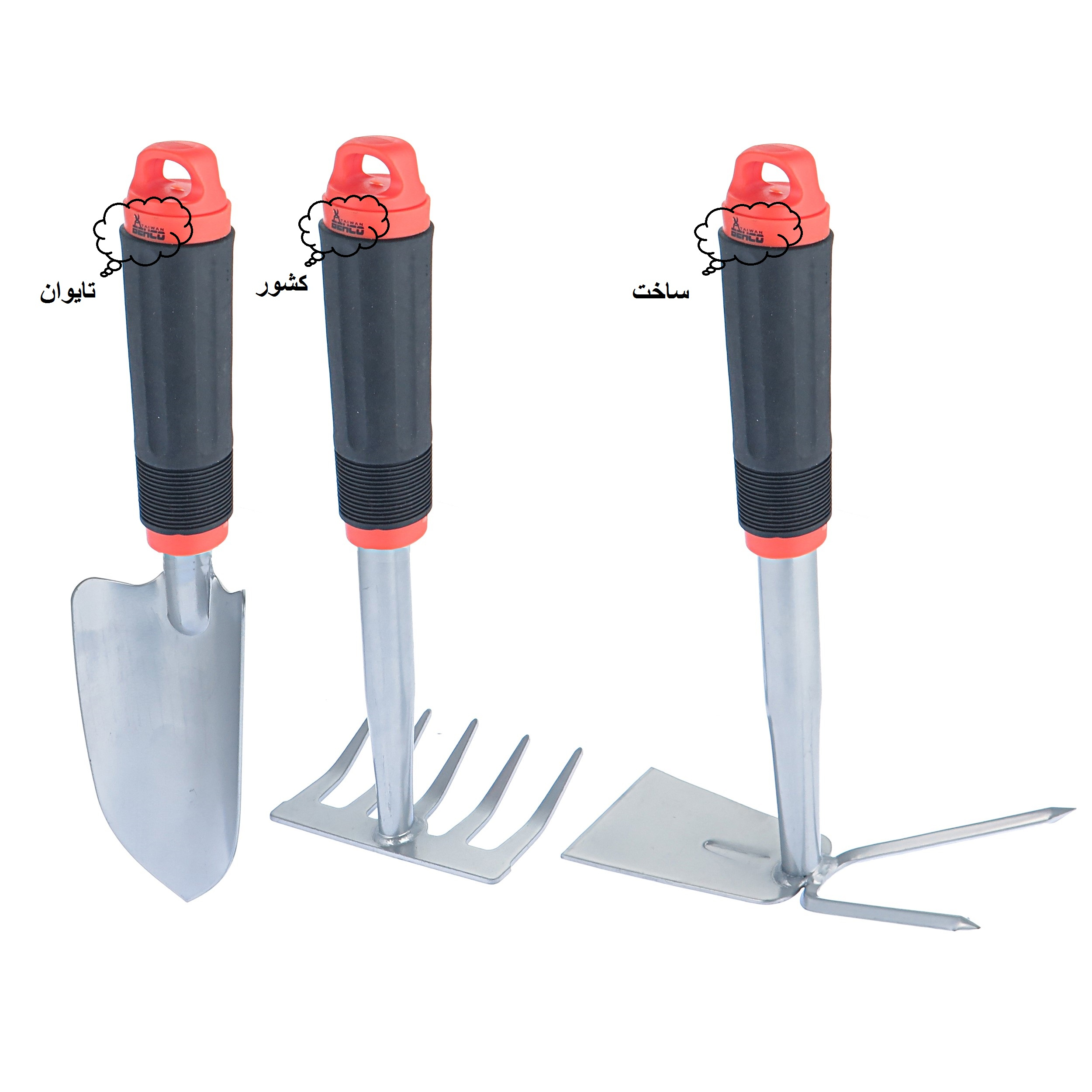 بیلچه بهکو مدل -TAIWAN-736 مجموعه 3 عددی