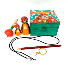 ست هدیه مدل فانتزی طرح دختر رویایی کد FP07 مجموعه 4 عددی