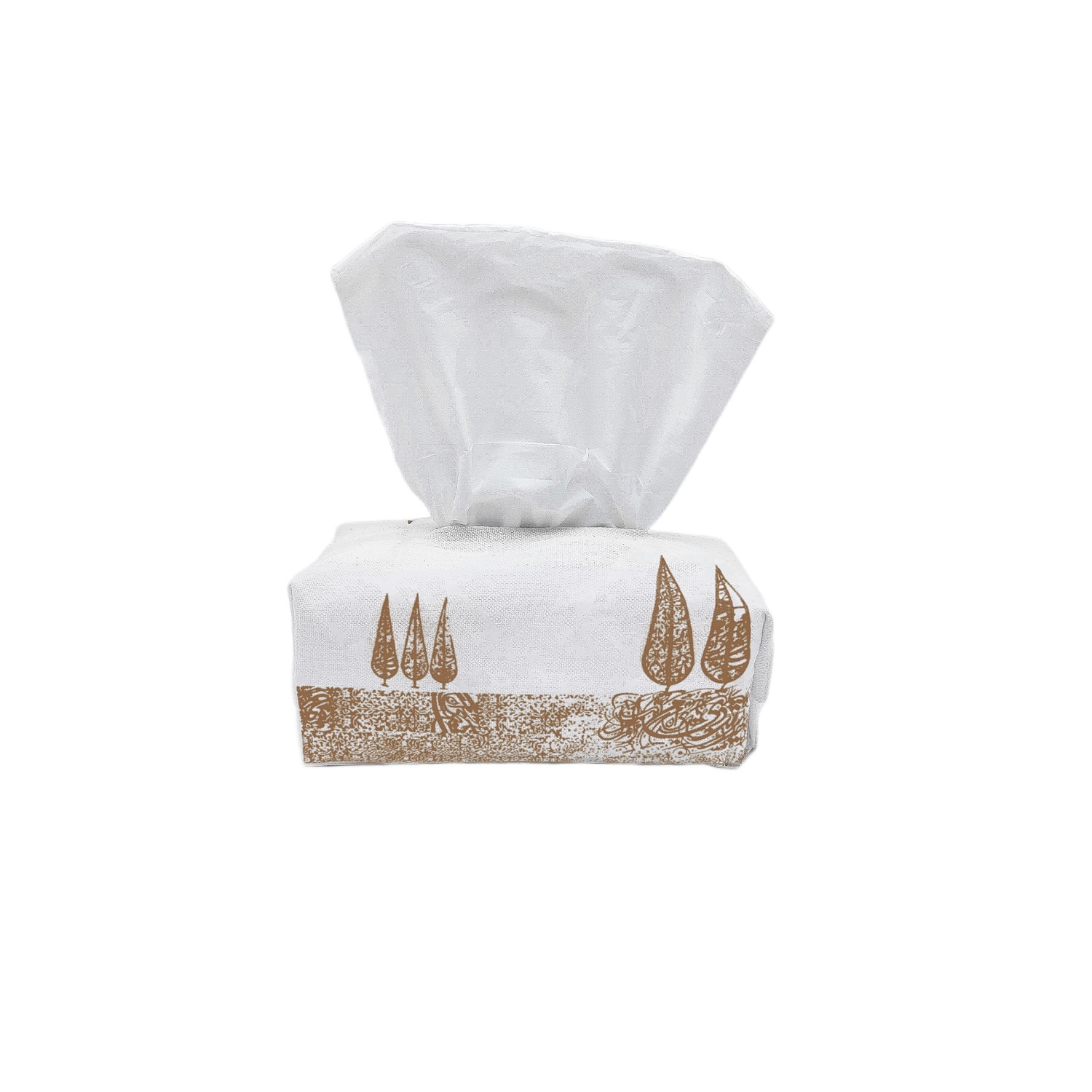 کاور دستمال کاغذی پارچهای گدار مدل باغ کاشی