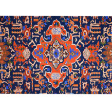 رومیزی مدل مخمل طرح کاشی کد 147