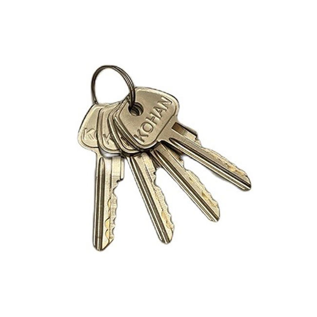 قفل کهن مدل گاردار کلید دوشیار پله کد 95