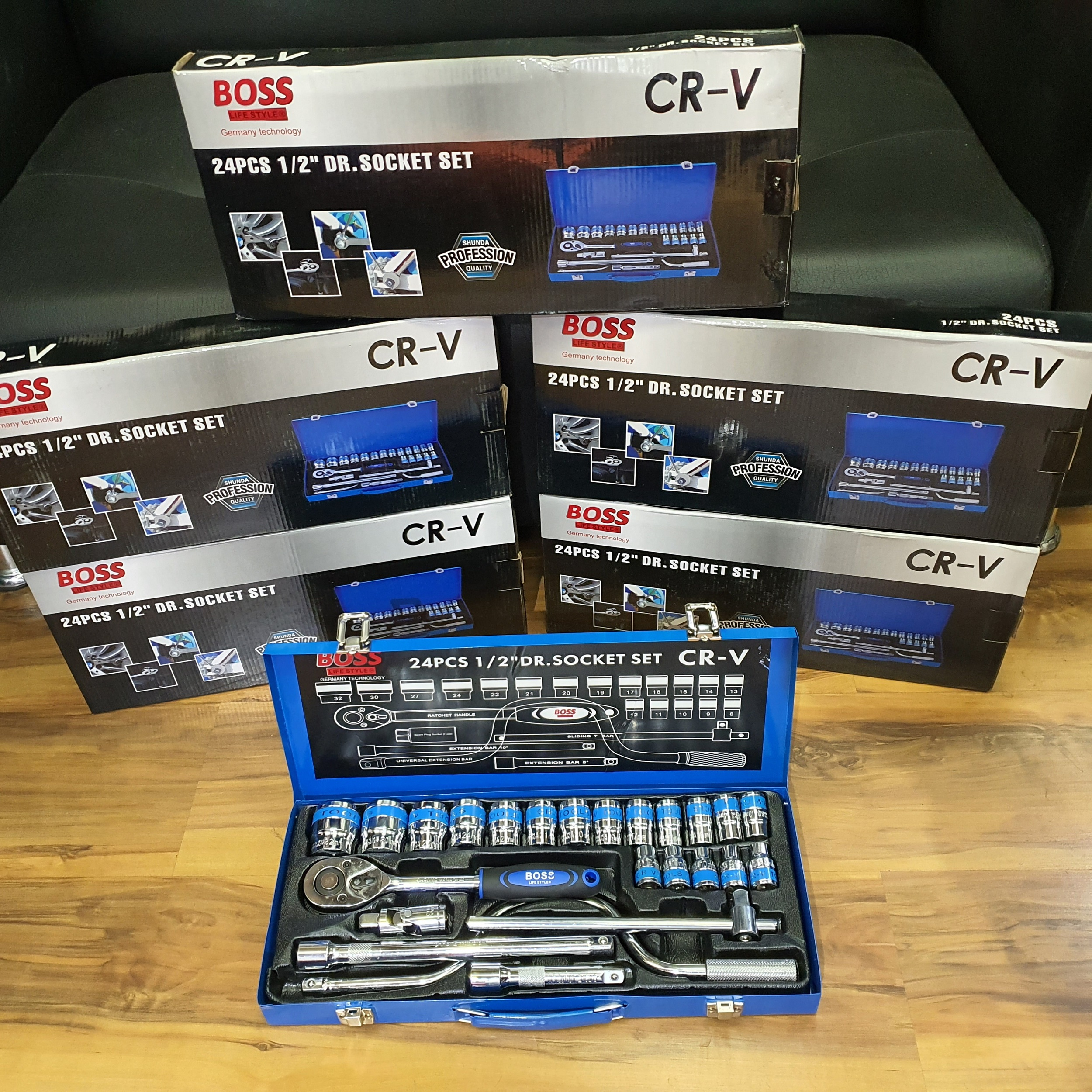 جعبه بکس باس مدل LIFE_STYLE مجموعه 24 عددی