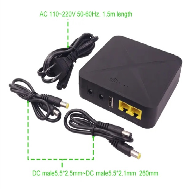 یو پی اس مدل POE02 48 ولت ظرفیت 8000 میلی آمپر