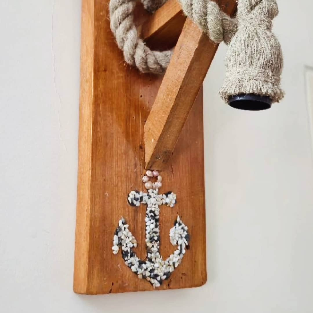 چراغ آویز چوبی مدل 01