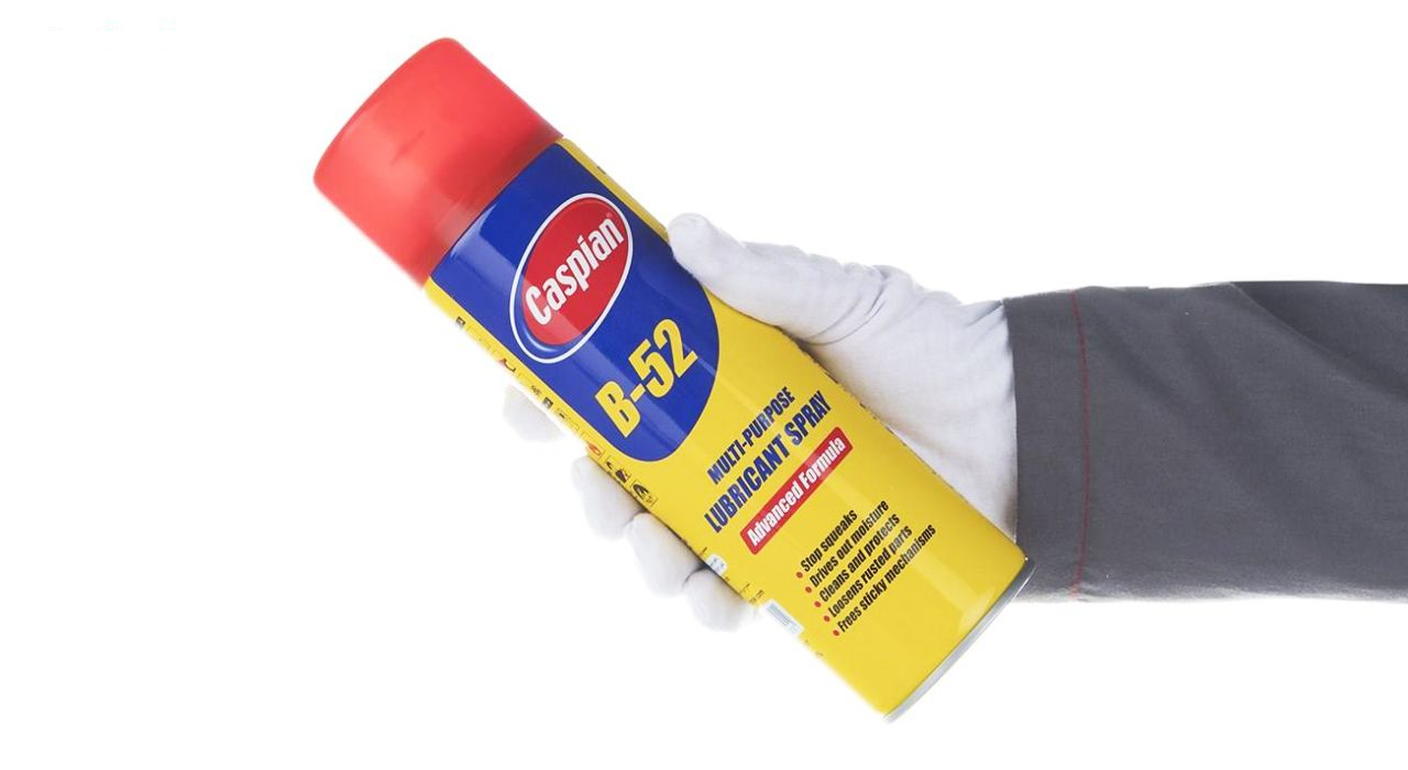 اسپری روان کننده و زنگ بر کاسپین مدل B-52 حجم 400 میلی لیتر بسته 3 عددی