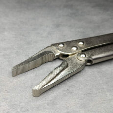انبر قفلی دم باریکی مستر کرافت مدل CRV-37mm سایز 15 اینچ