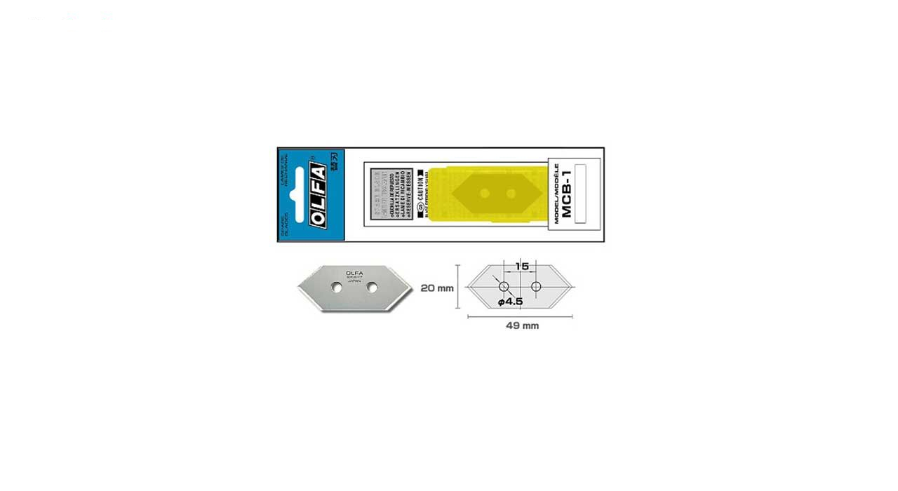 تیغ الفا کد MCB-1 بسته 5 عددی