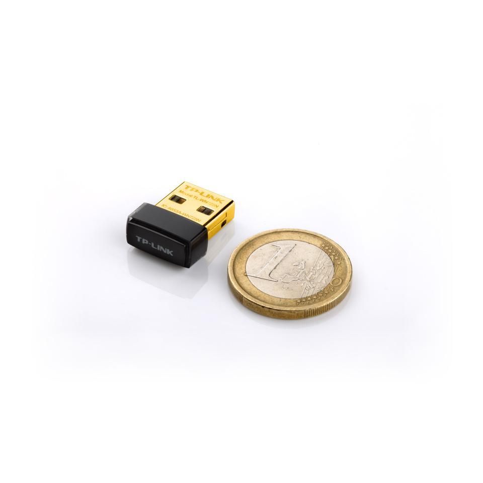 کارت شبکه USB بی‌ سیم N150 Nano تی پی-لینک مدل TL-WN725N