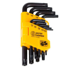 آچار آلن ستاره ای کوتاه واستر مدل VH0004 مجموعه 9 عددی