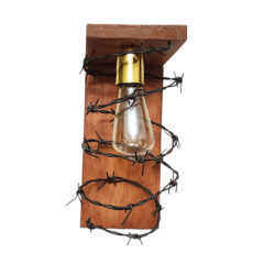 لوستر دیواری چوبی کد 05