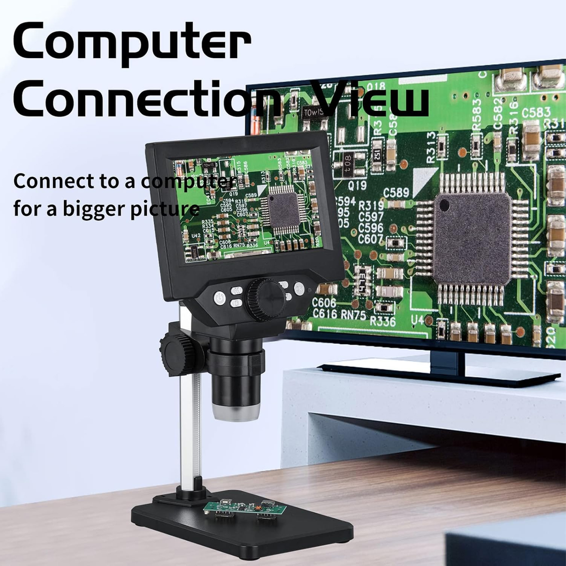 میکروسکوپ دیجیتال مدل Full HD 1000X 10MP