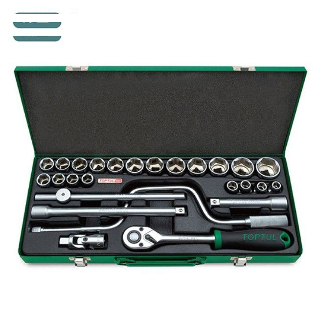 جعبه 26 عددی آچار بکس تاپ تول مدل GCAD2607