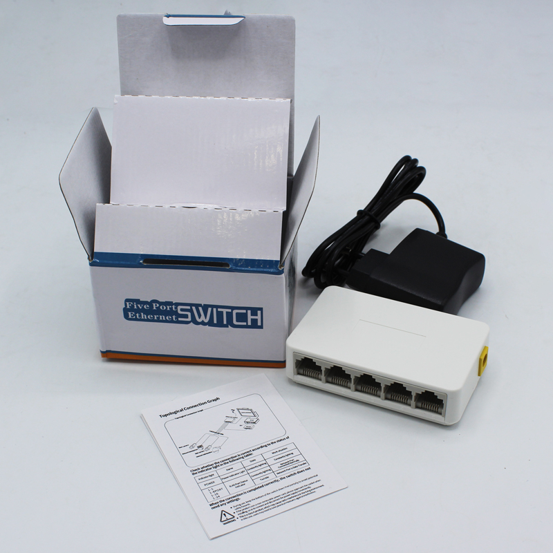 سوییچ 5 پورت مدل AQX-GE5S
