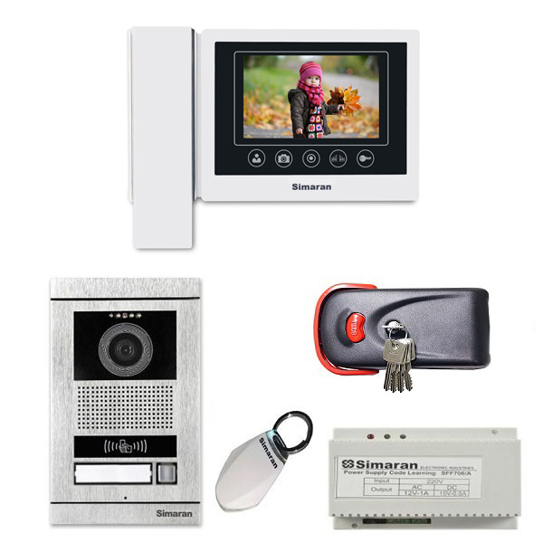 مجموعه دربازکن سیماران مدل 43TKM - VFBC1/N - 1093 مجموعه 4 عددی