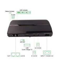 یو پی اس کوچک دبلیو جی پی مدل POE1 ظرفیت 10400 میلی آمپر ساعت
