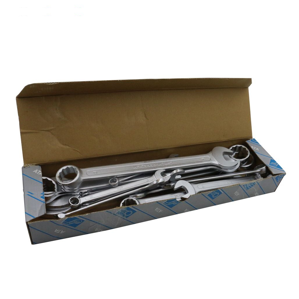 مجموعه 25 عددی آچار یکسر تخت یکسر رینگی آتا مدل BX2500