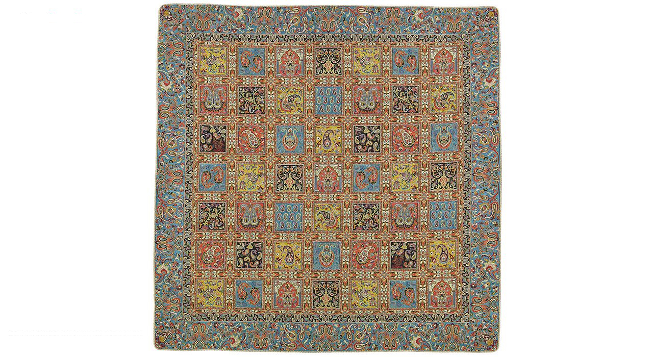 رومیزی ترمه سالاری مدل بختیاری