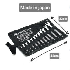 آچار یکسر تخت و یکسر رینگی کینگ استار مدل JAPAN-SET-12PCS  مجموعه 12 عددی