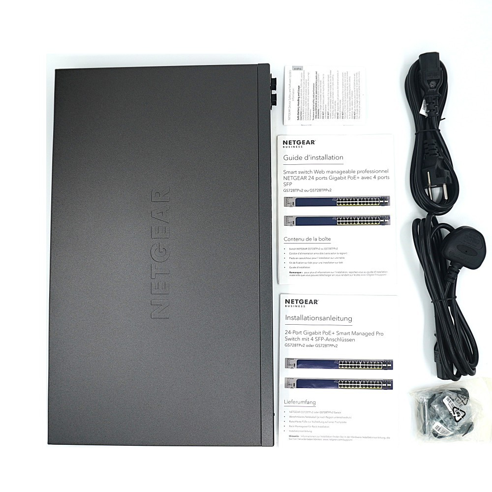 سوییچ شبکه مدیریتی ۲۸پورت نت گیر مدل GS728TP