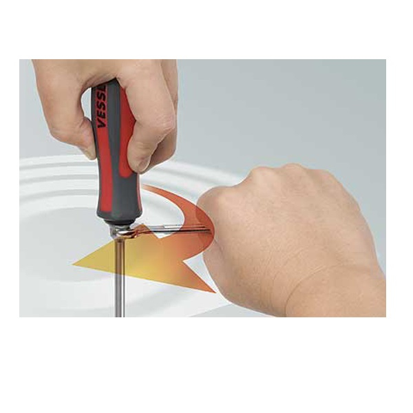 پیچ گوشتی ضربه خور وسل مدل MEGADORA930(6x150) سایز 150 میلی متر