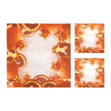 ست 3تکه رومیزی آدنو مدل  یلدا طرح حافظ