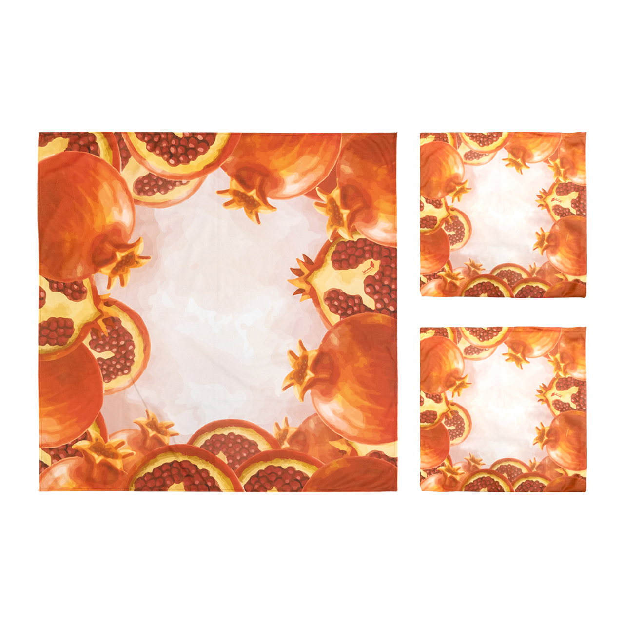 ست 3تکه رومیزی آدنو مدل  یلدا طرح حافظ