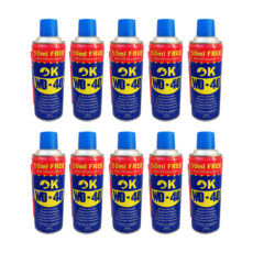 اسپری روان کننده اوکی مدل WD-40 حجم 450 میلی لیتر بسته 10 عددی