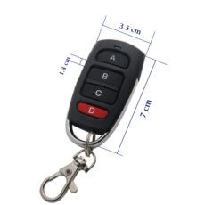 ریموت در ورودی بلوتوثی مدل Azr کد Dezh-433 بسته 5عددی