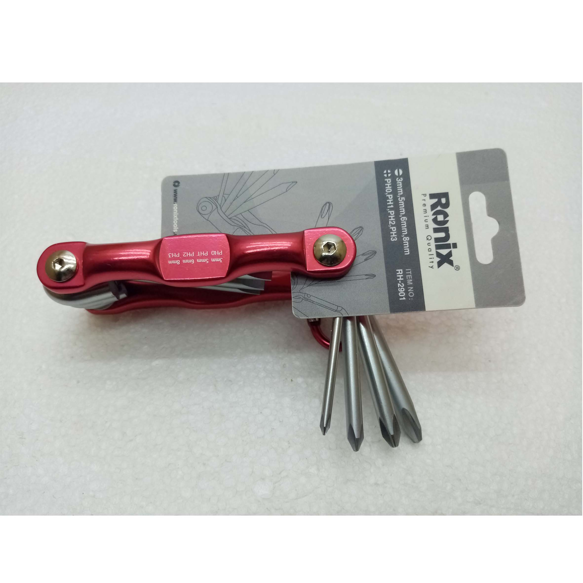 مجموعه 7 عددی سری پیچ گوشتی رونیکس مدل 2901