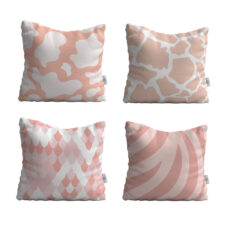 کاور کوسن شمسه نگار مدل انتزاعی ملایم کد CUS4 مجموعه 4 عددی