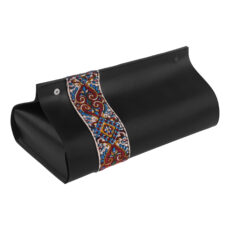 کاور دستمال کاغذی بومی مدل پارچه قلم کاری کد 002